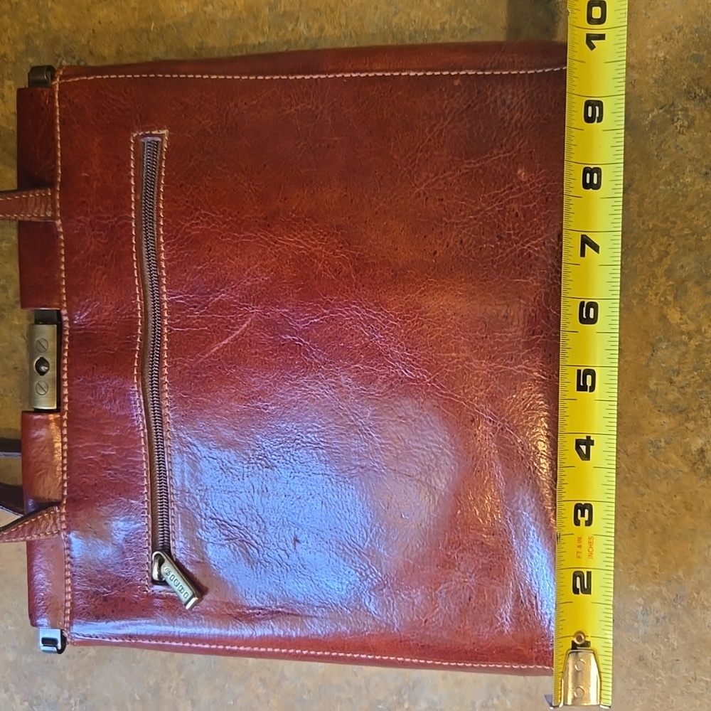 EUC Giudi Brown Leather Purse Made in Italy - Picture 3 of 10